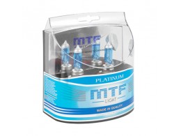 Комплект ламп MTF H11 12V 55W Platinum (2шт.)